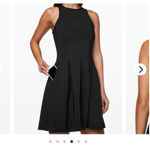 Lululemon Dress size 6 black. Excellent condition! Worn few times!